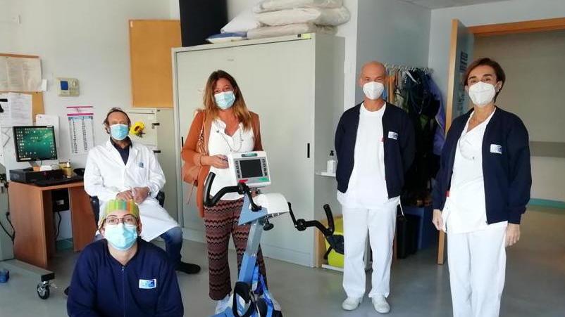 Balneari donano attrezzatura per il reparto di Riabilitazione