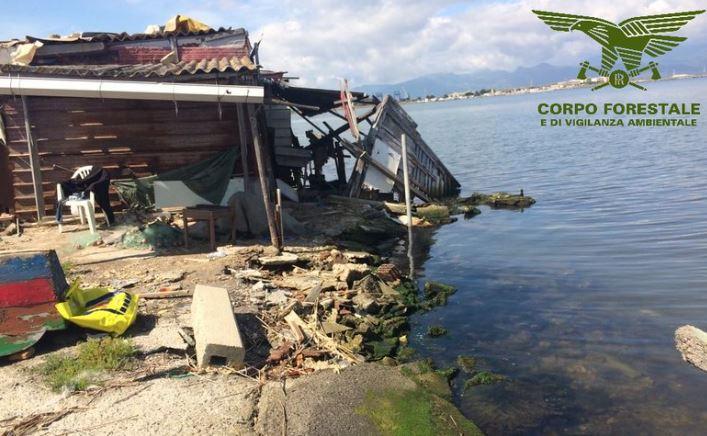 Degrado a Santa Gilla: stretta della Forestale sui pescatori abusivi