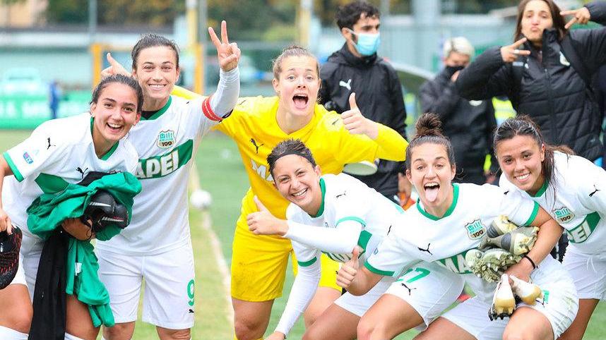 Sassuolo femminile, una macchina da guerra che spaventa la Juve