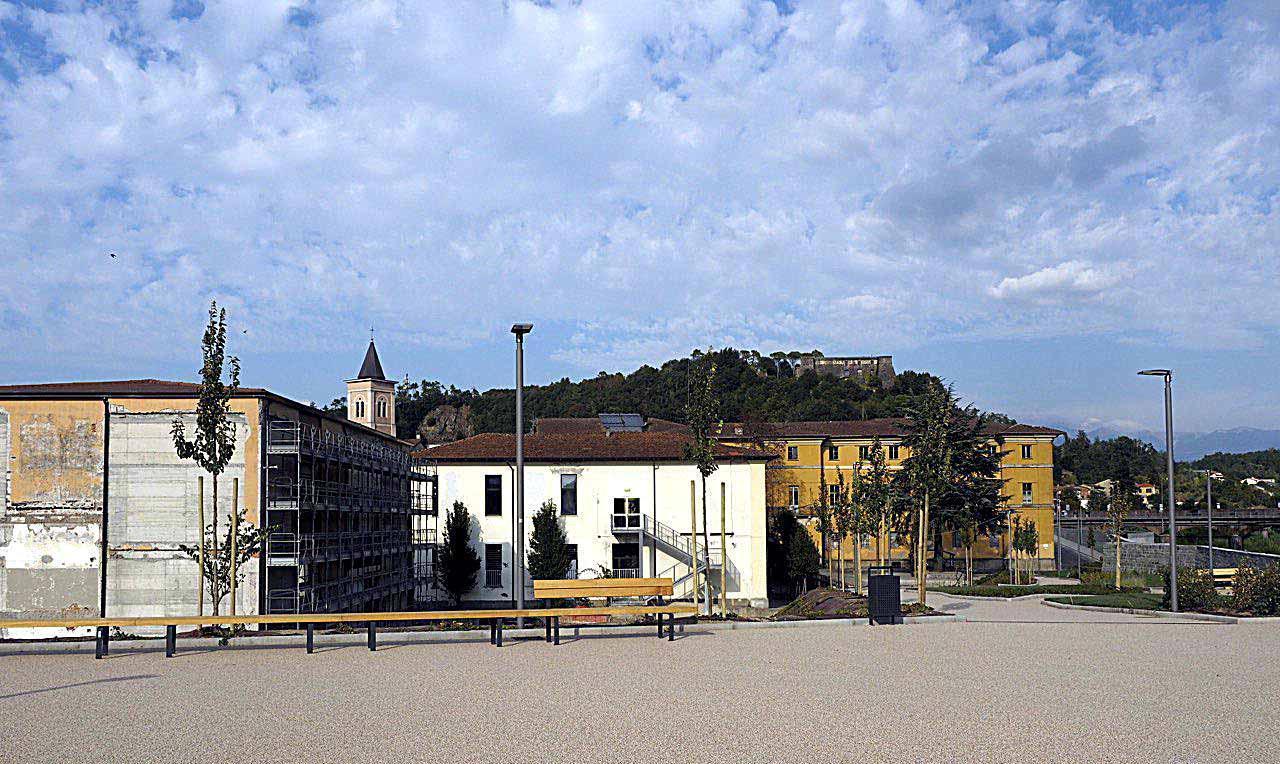 Il belvedere sul Magra intitolato alla canzone “Smisurata preghiera”