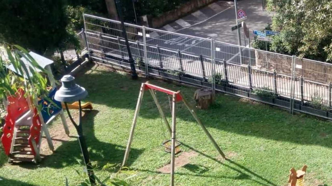 Riservato alla scuola il parchetto giochi di via Vittorio Veneto