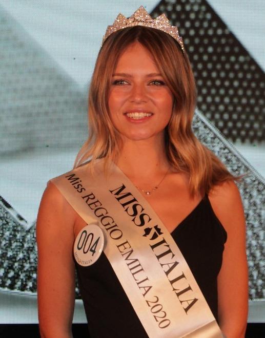 La guastallese Greta Iotti eletta Miss Reggio 2020 Per lei un voto unanime 