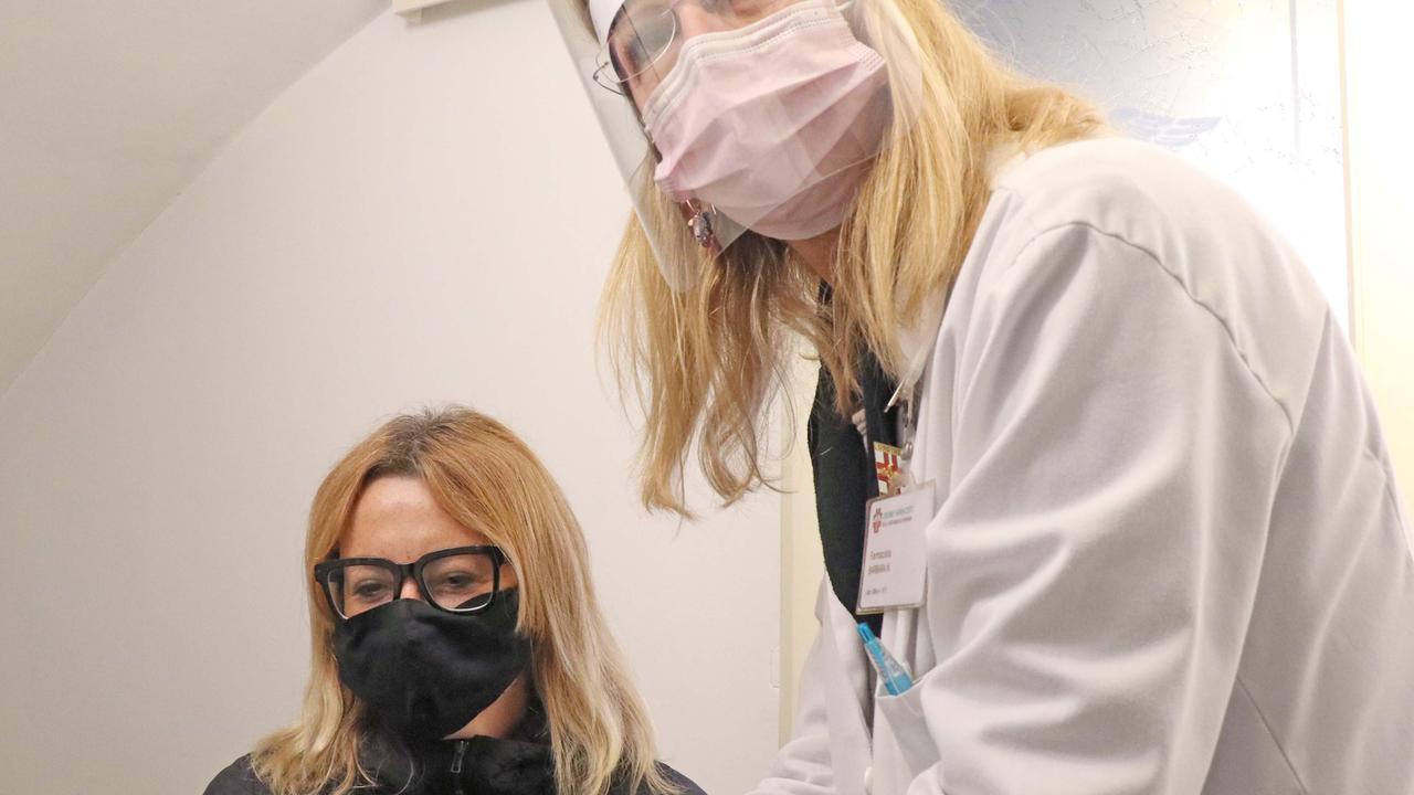 Il test pungidito in una farmacia