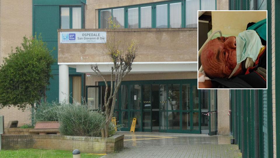 Preso a calci da un gruppo di ragazzini in strada. Il figlio racconta la folle scena