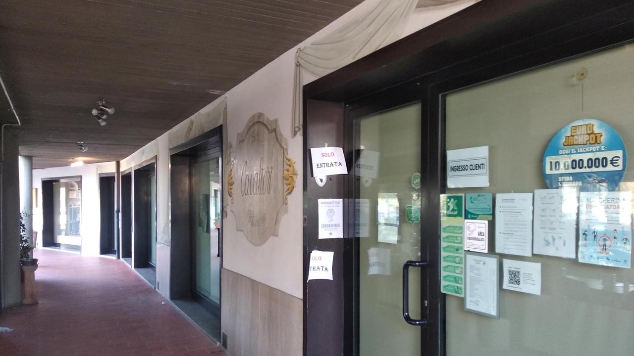 Il bar "Cavalieri" di Poggio a Caiano chiuso per Covid