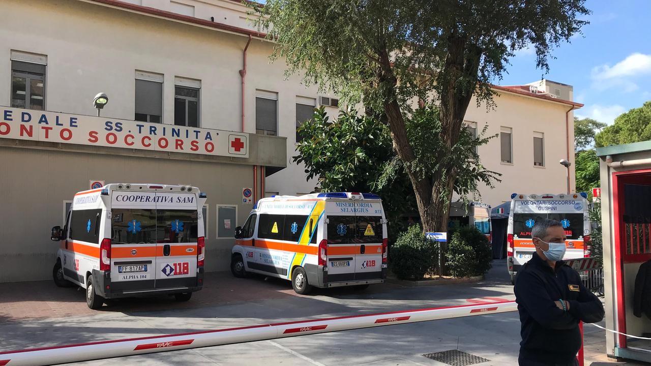 L'ospedale Santissima Trinità di Cagliari (foto Mario Rosas)