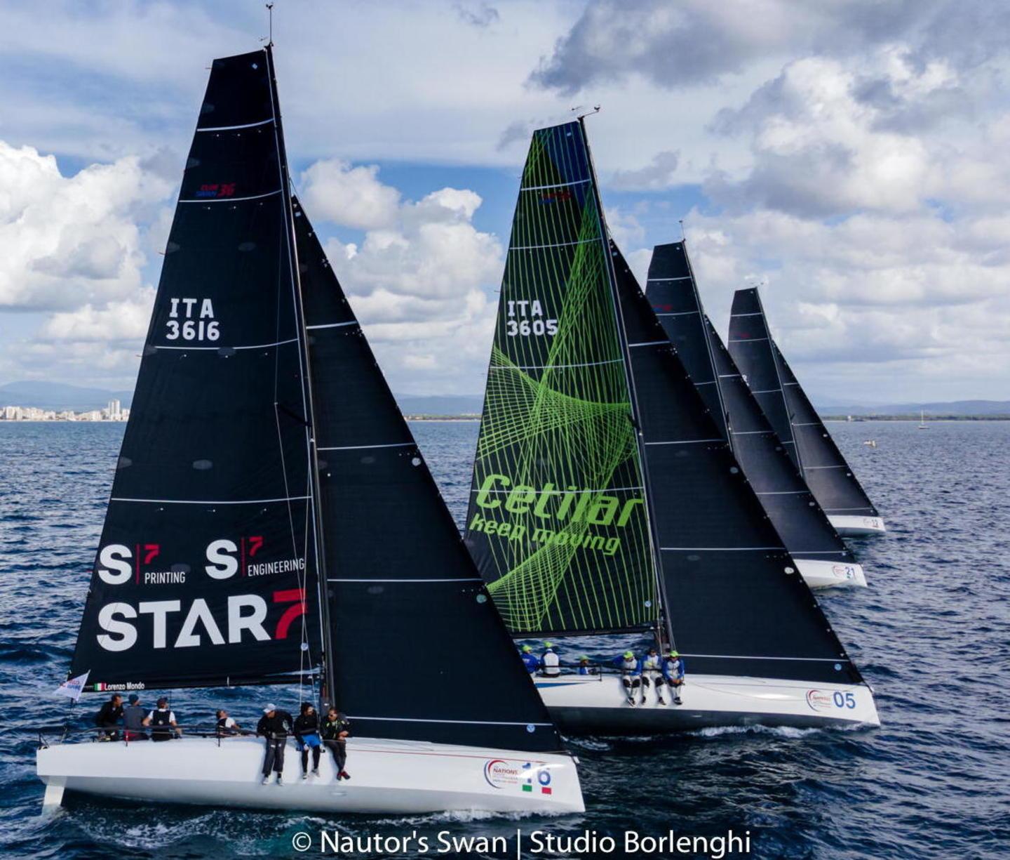 ClubSwan 50, domina Hatari Lacorte vola nei 36 piedi