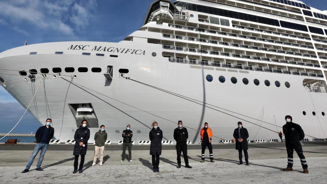 Finalmente dopo 8 mesi di stop è tornata una nave da crociera