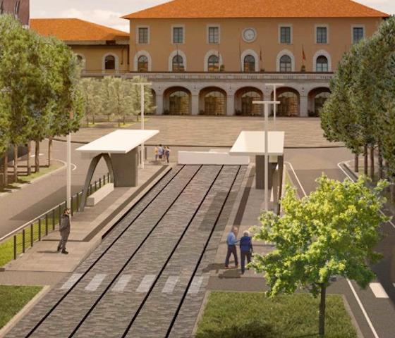 Sostegno al progetto del Comune per la tramvia che dovrà collegare la stazione centrale con Cisanello