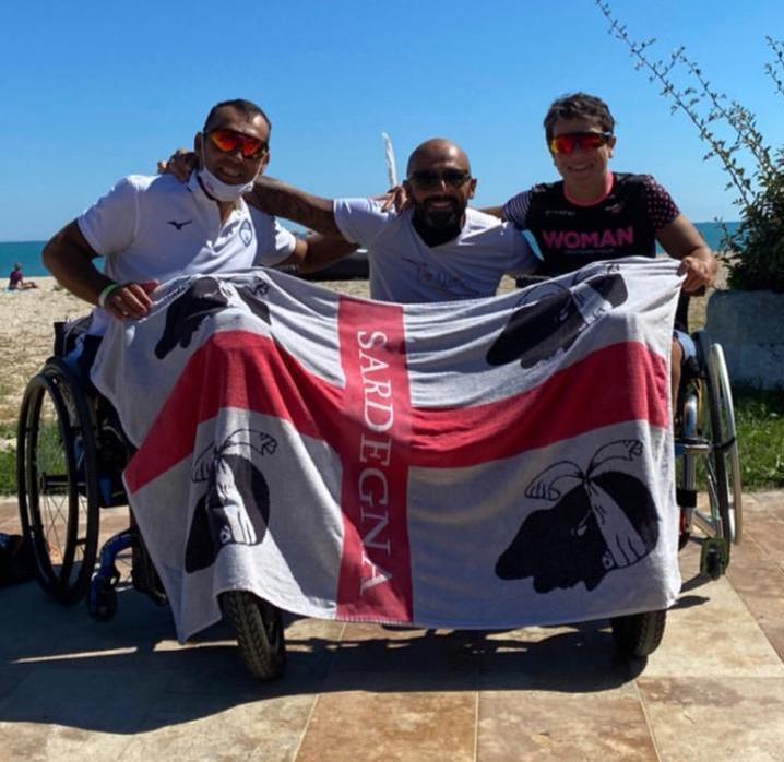 Paraduathlon, tris d’oro per l’isola 