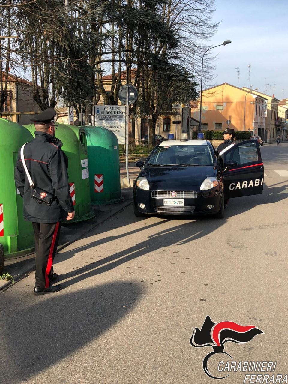Bondeno, torna a casa e scopre il furto della propria auto