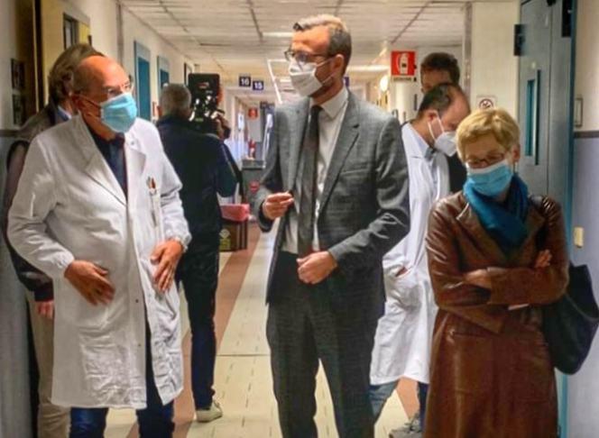 Prima visita istituzionale di Mazzeo agli ospedali di Cisanello e Santa Chiara