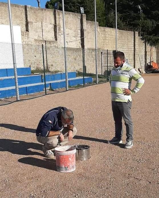  Stadio De Muro, presto la posa del manto in erba sintetica