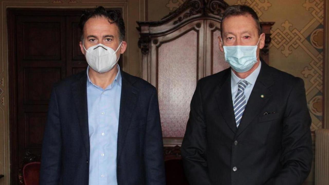 Il saluto del sindaco al questore: rapporto proficuo e schietto
