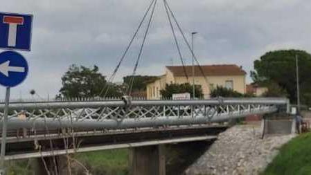 Ecco la passerella a Ponticelli: ciclisti e pedoni più sicuri