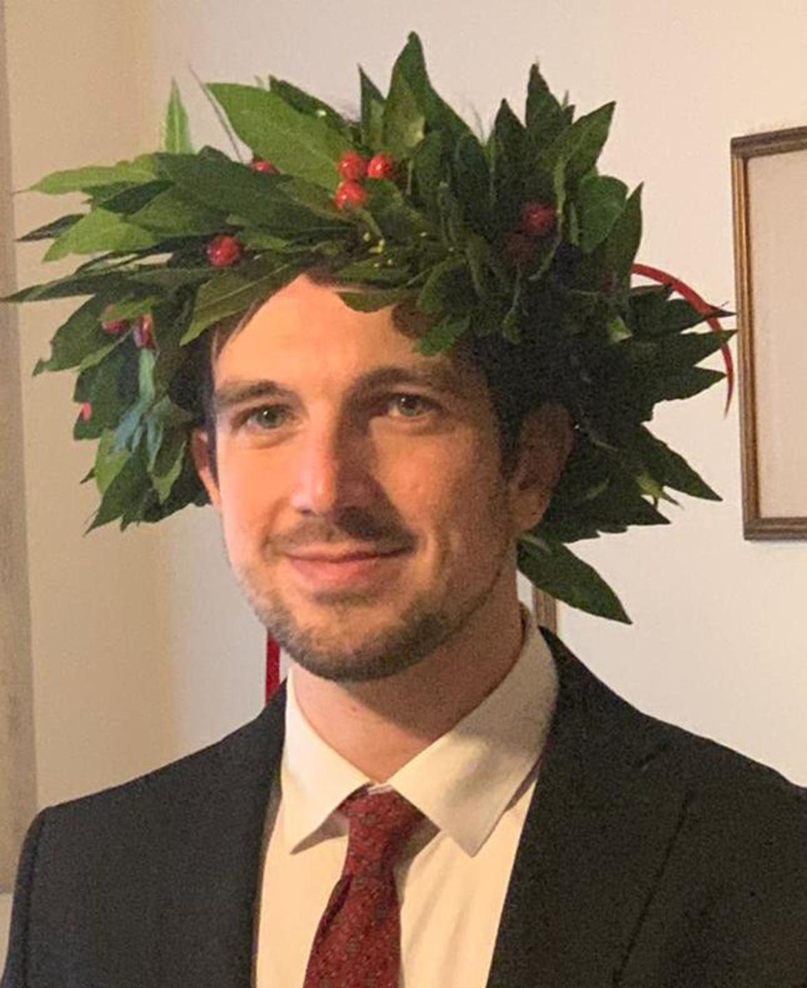 Lorenzo si laurea con centodieci e lode