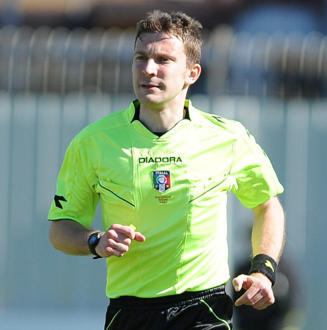 La partita contro i veneti affidata all’arbitro Serra Con lui un pari e una vittoria