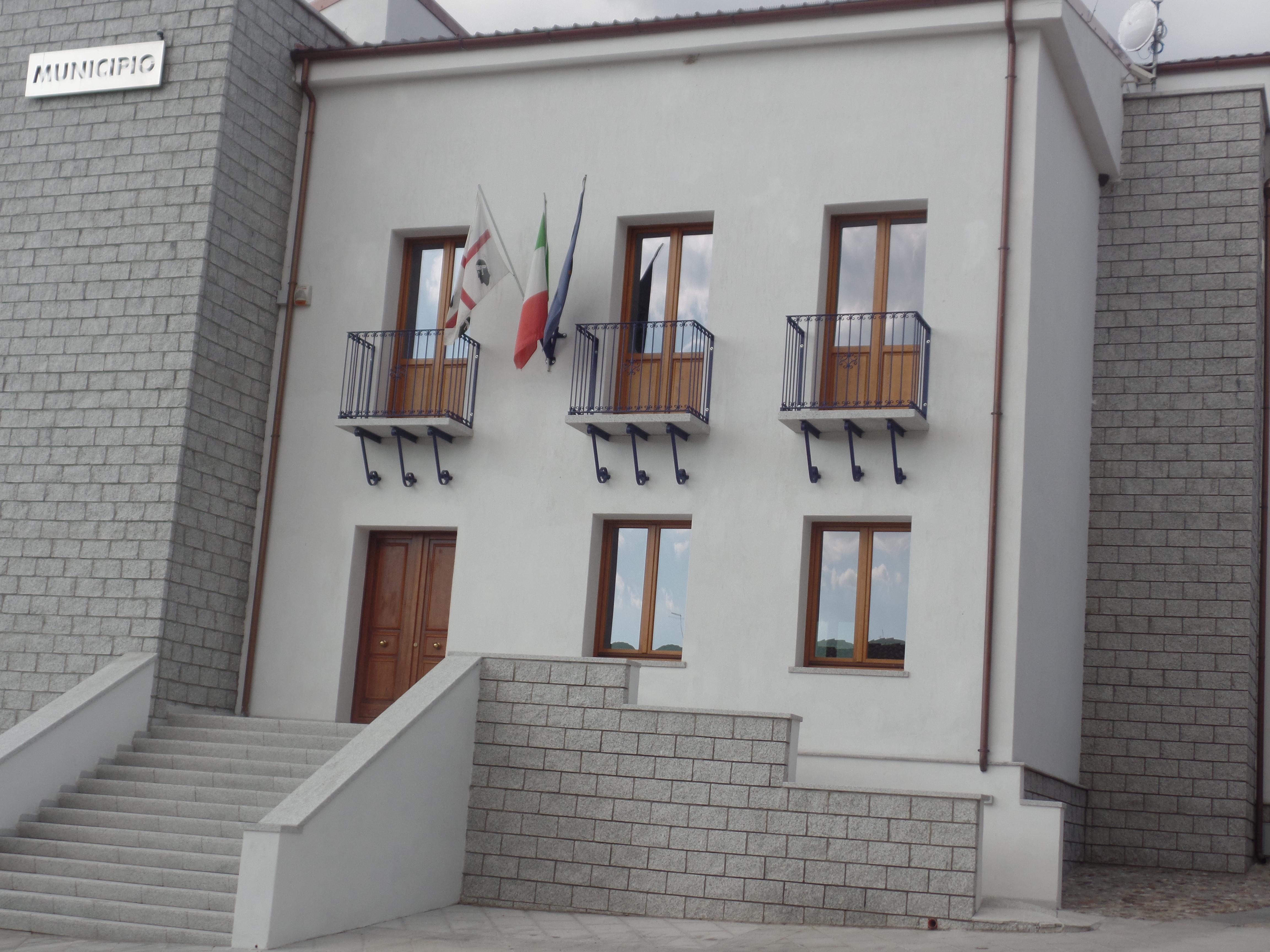 Il municipio di Osidda