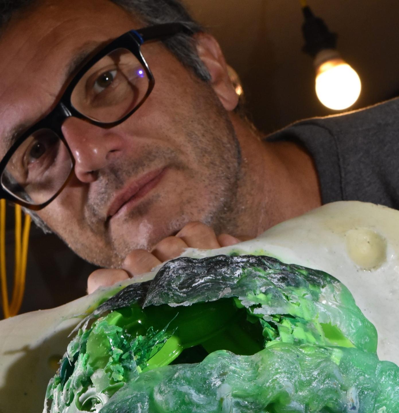 L’arte di Nicolai di riciclo e scarti 