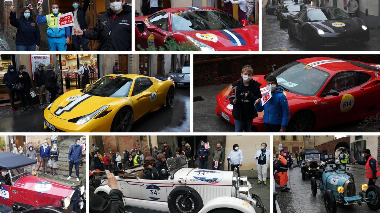 I gioielli della Mille Miglia stregano San Miniato