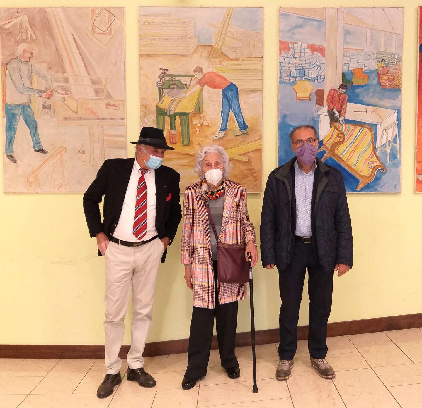 Il fregio di Alfredo Fabbri torna nella sala consiliare 
