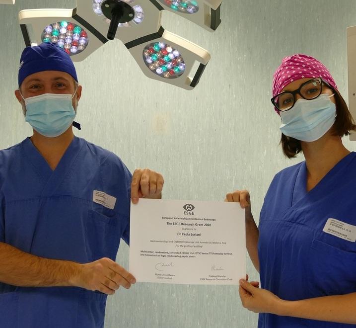 Endoscopia al Ramazzini Borsa di studio europea su due tipi di trattamento