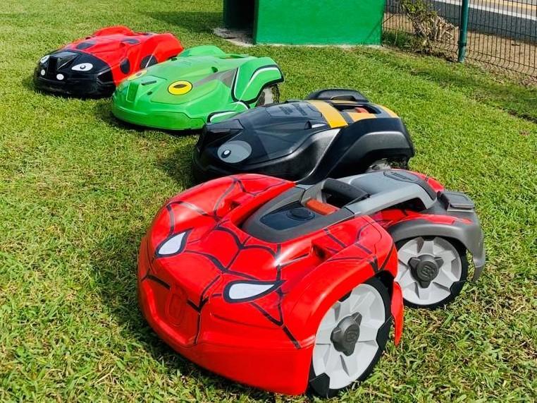 Quattro robot tosaerba terranno in ordine il verde del waterfront
