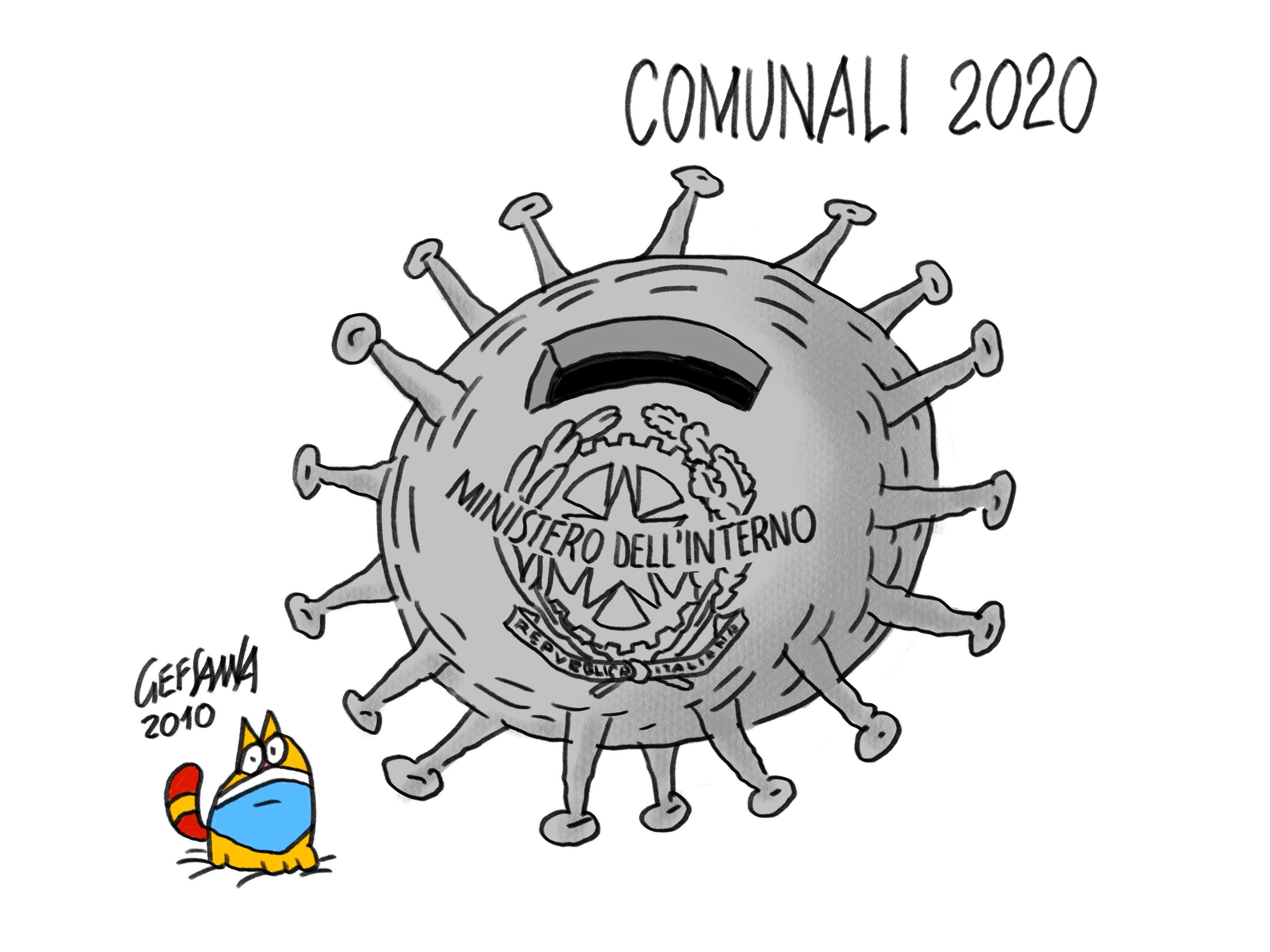 La vignetta di Gef: ecco i primi sindaci dei 156 comuni sardi al voto