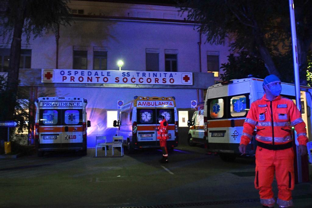 L'ospedale Santissima Trinità di Cagliari (foto Mario Rosas)