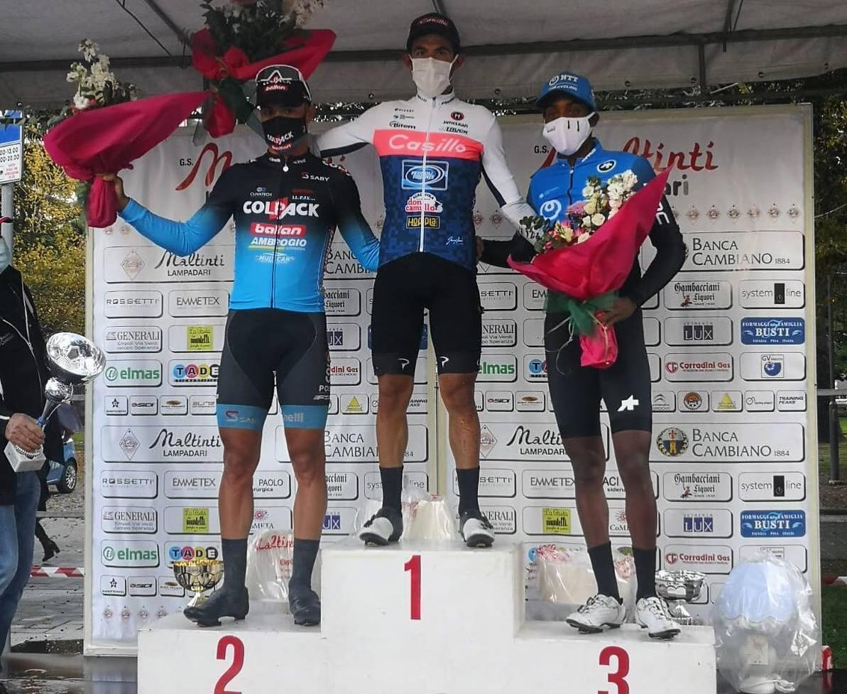 Tolio: fuga per la vittoria 
