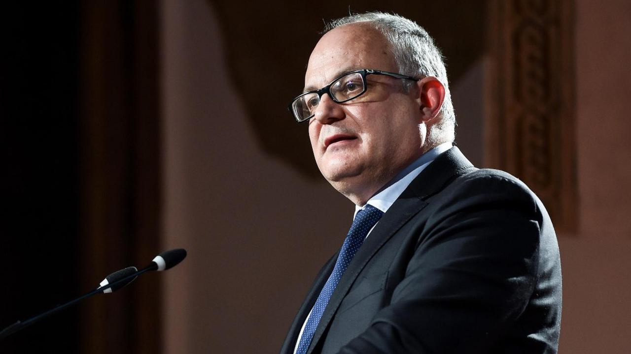Il ministro Gualtieri