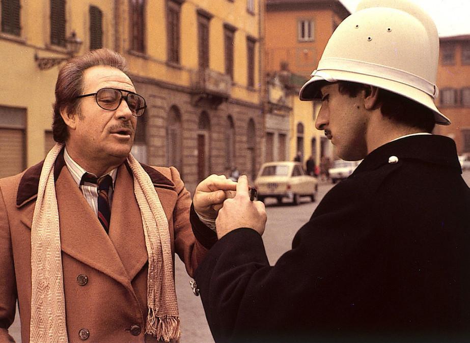 Ugo Tognazzi nei panni di Lello Mascetti in “Amici Miei”