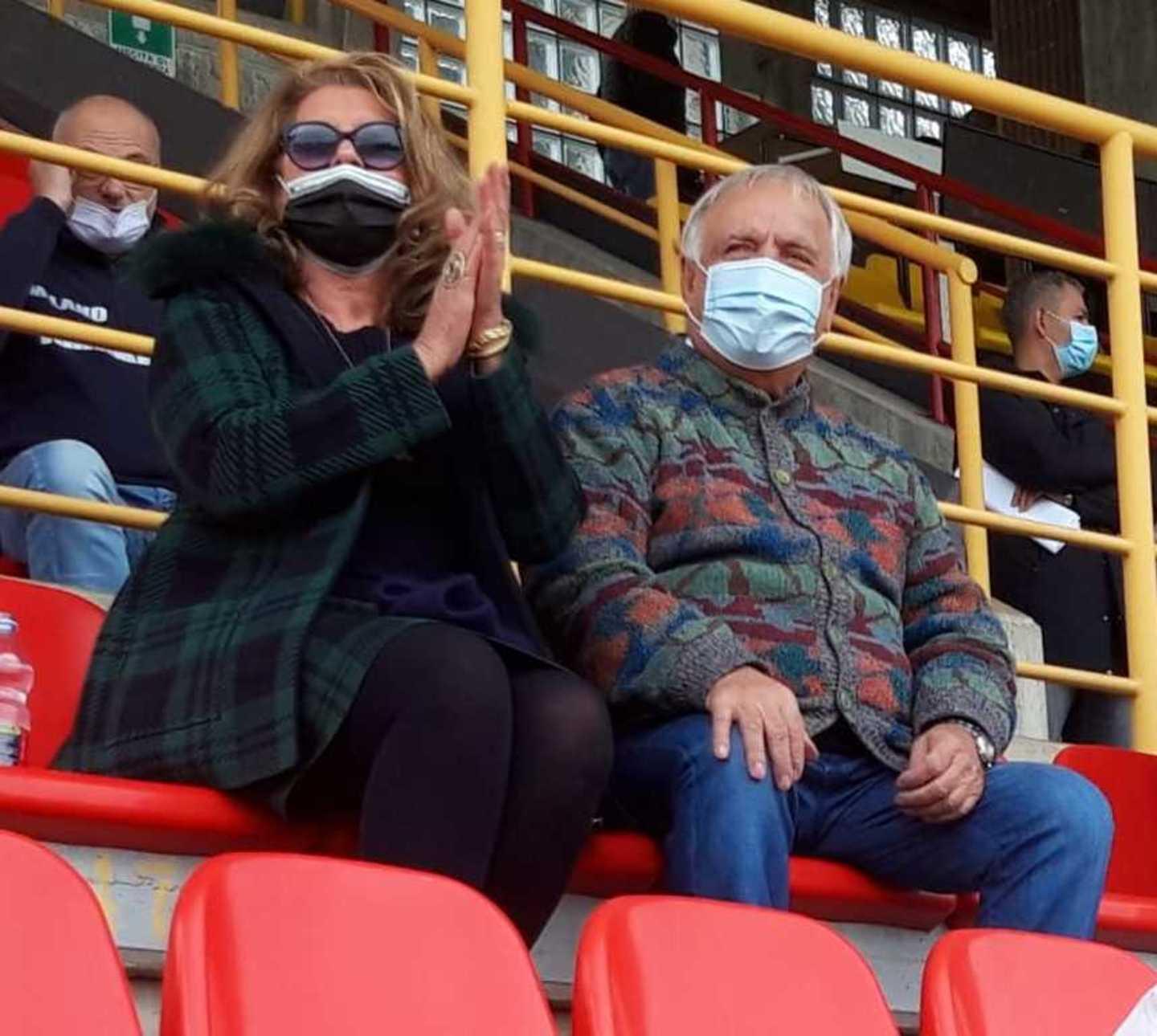 Lady Giusy e un cuore che batte «Che emozione il mio Livorno...»