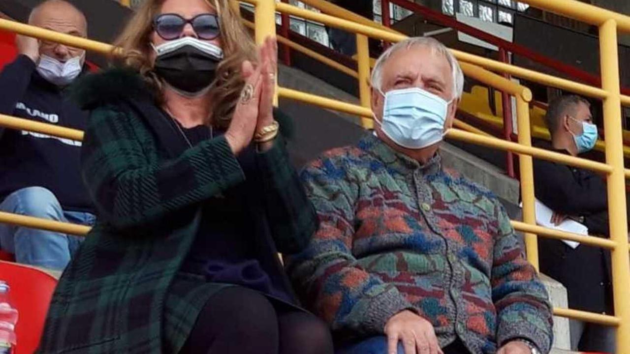 Lady Giusy e un cuore che batte «Che emozione il mio Livorno...»