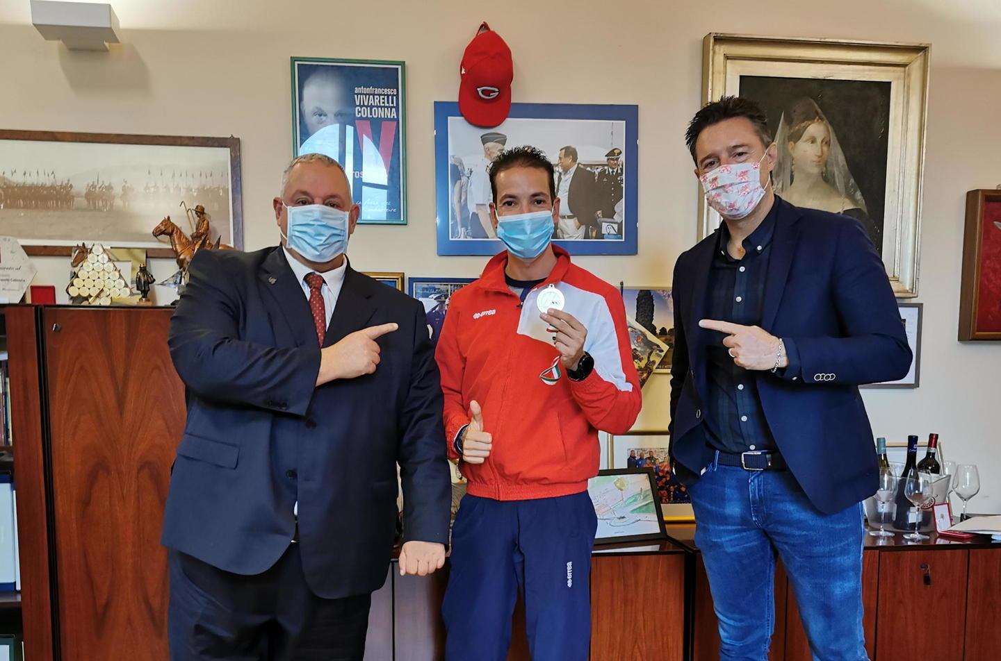 Track & Field Il sindaco incontra i campioni