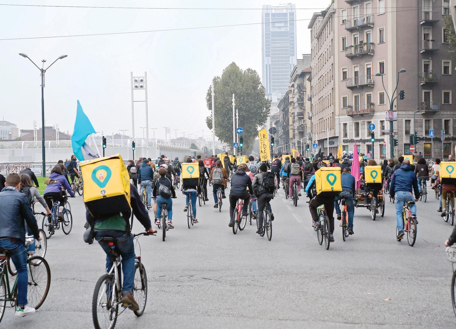 Rider contro il pagamento a cottimo, sciopero il 30 ottobre 