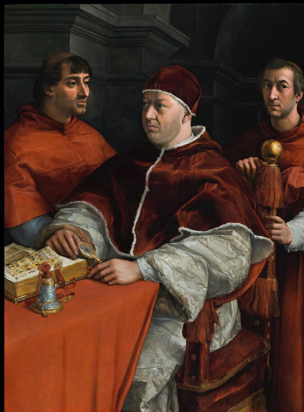Torna il Raffaello restaurato Leone X esposto a palazzo Pitti 