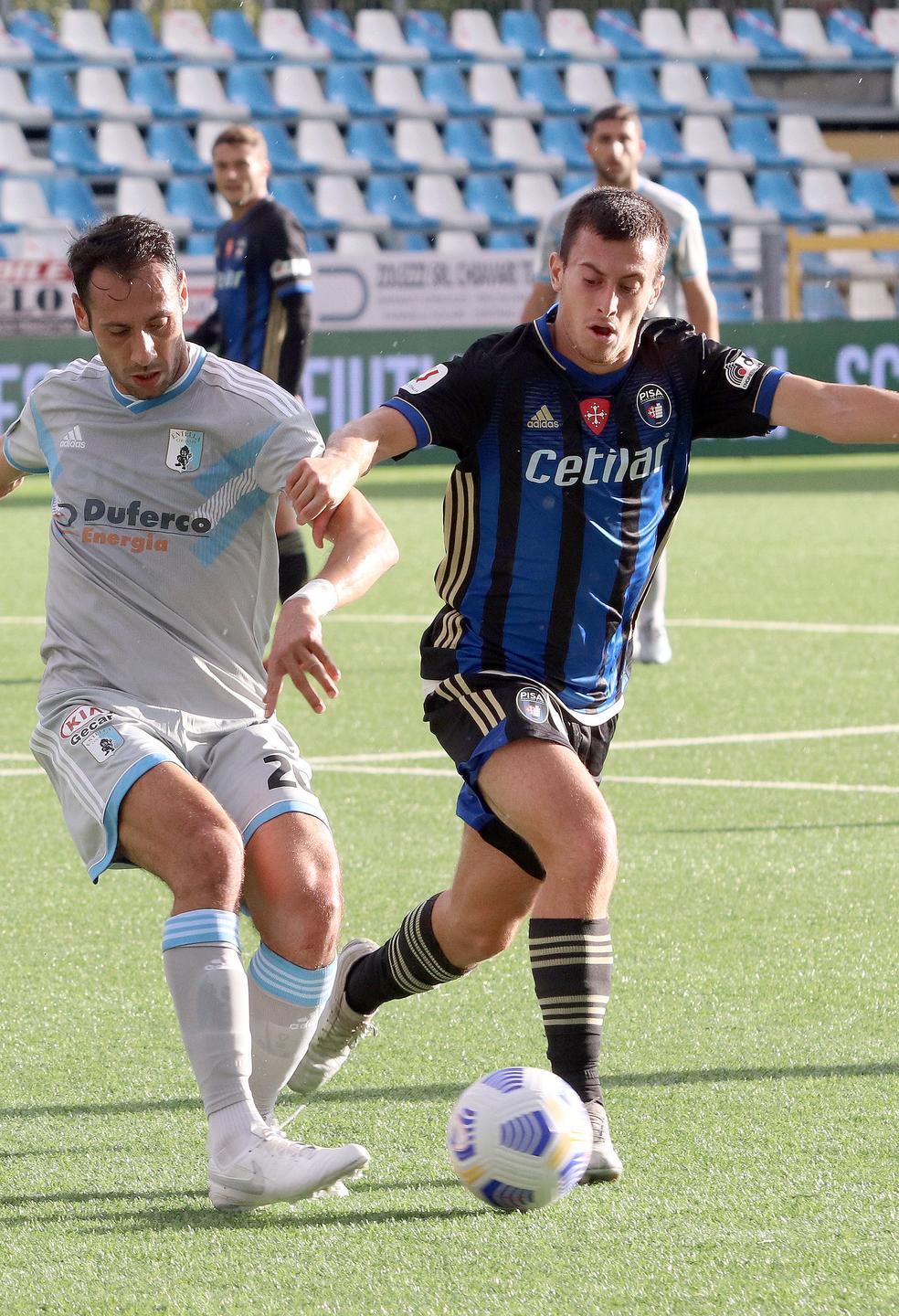 Finisce a Chiavari la corsa del Pisa: l’Entella vince 3-1 