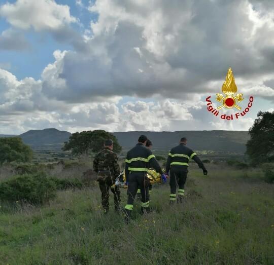 Disperso nei boschi anziano ritrovato da vigili del fuoco e carabinieri