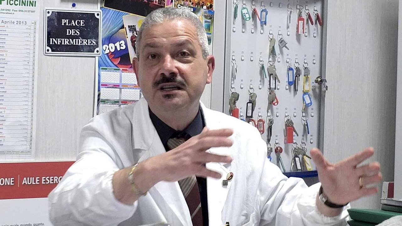 Il dottor Massimo Santini, direttore della medicina di urgenza e del pronto soccorso di Cisanello
