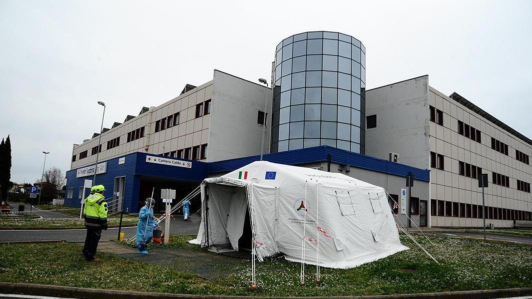Tutto pronto per riaprire il reparto Covid all'ospedale di Cecina