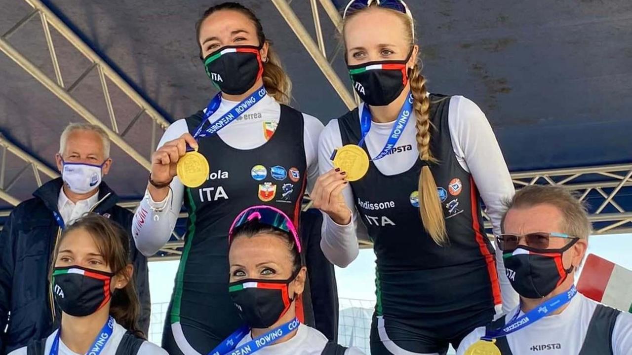 Medaglia d’oro con Carlotta Niola per la “Billi Masi”