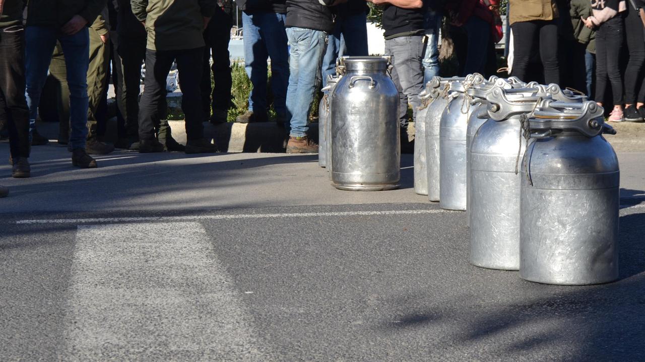 Protesta del latte, 38 persone indagate per il blocco stradale all'altezza di Abbasanta 