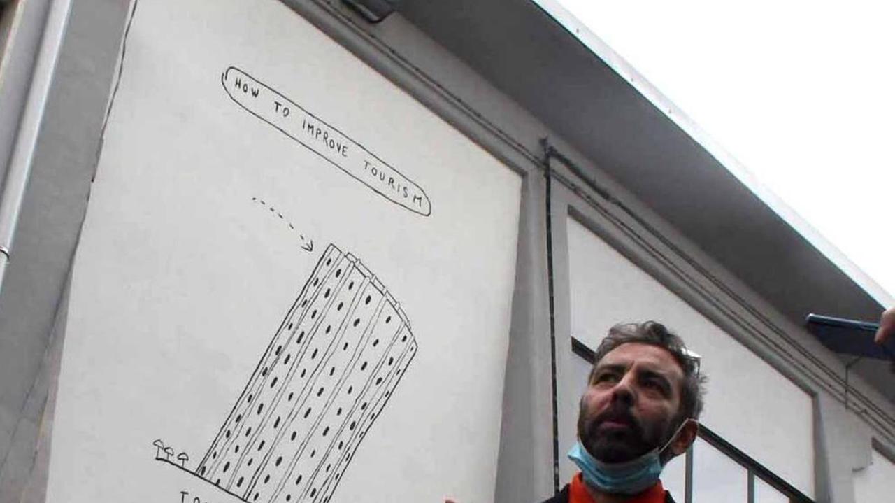 In città spuntano i murales dedicati ai luoghi più belli di Massa