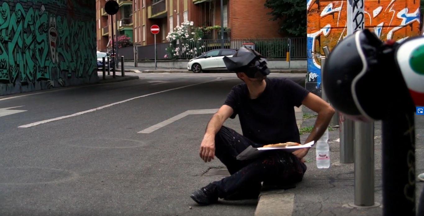 Manu Invisible nel nuovo video di Samir
