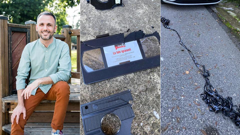 Nuovo attacco omofobo all’educatore: auto avvolta dal nastro del film "Le Fate Ignoranti"