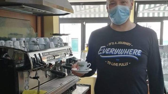 Riccardo, guarito dal covid e la sfida del nuovo locale