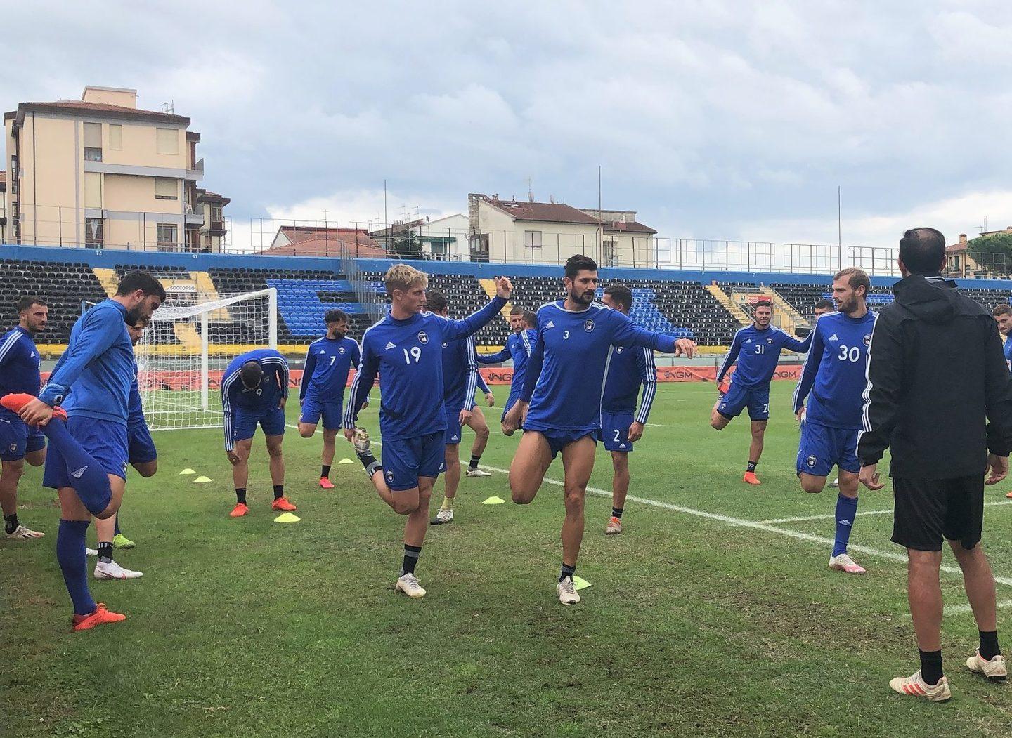 Caracciolo, Marconi e Perilli sempre presenti in campionato 