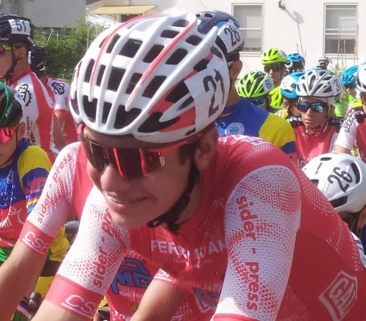 Cristian Fantini settimo a Osoppo