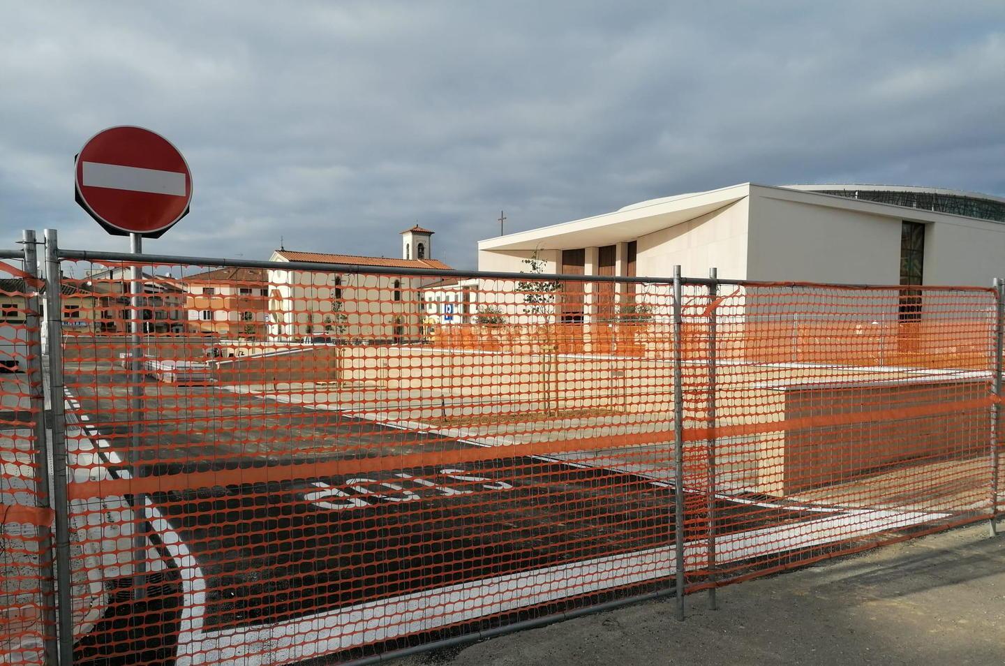 Prende forma la nuova piazza di Cintolese, sarà completata entro l’inizio del 2021 